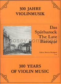 The Late Baroque for violin & piano