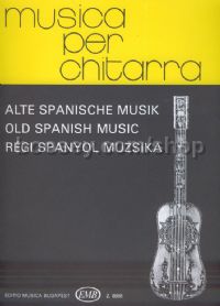 Old Spanish Music for guitar solo