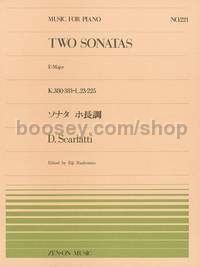 2 Sonatas K 380 & 381 - piano