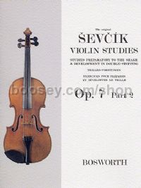 Preparatory Studies to Trill & Double Stopping Op. 7 Part 2 (Violin)