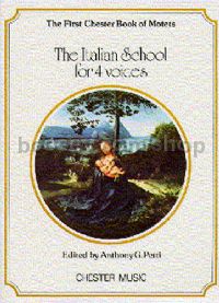 Chester Book of Motets vol.1: The Italian School For 4 Voices