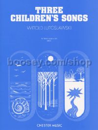 Three Childrens Songs V/s