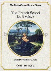 Chester Book of Motets vol.8: The French School For 4 Voices