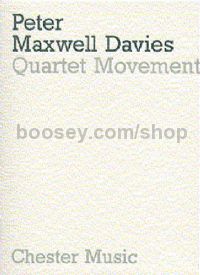 Quartet Movement (Pocket Score)