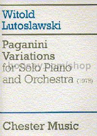 Paganini Variations (Full Score)