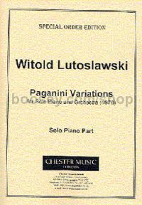 Paganini Variations for piano & orchestra