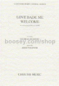 Love Bade Me Welcome (SATB)
