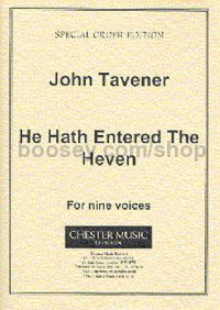 He Hath Entered The Heaven (Nine Voices)