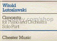 Concerto For Piano And Orchestra (Solo Part)