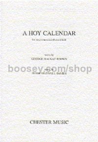 A Hoy Calendar (SATB)