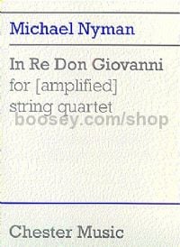 In Re Don Giovanni (Amplified String Quartet) (Score)