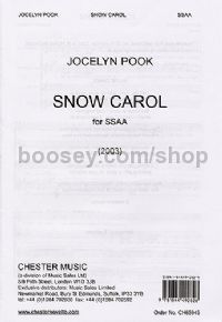 The Snow Carol (SSAA)