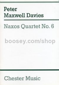 Naxos Quartet No.6 (Score)