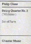 String Quartet No3 (Mishima) Parts