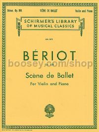 Scene De Ballet (Violin) Lb675 (Schirmer's Library of Musical Classics)