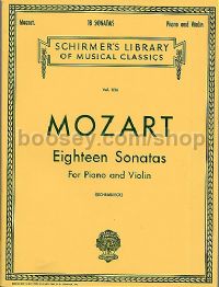 Eighteen Sonatas For Violin & Piano (Schirmer's Library of Musical Classics)