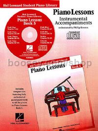 Hal Leonard Student Piano Library: Piano Lessons Instrumental Accompaniments 5 (CD)