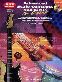 Advanced Scale Concepts & Licks Guitar Tablature (Book & CD)