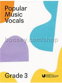 Popular Music Vocals - Grade 3 (Book + Online Audio)