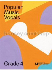 Popular Music Vocals - Grade 4 (Book + Online Audio)