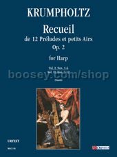 Recueil de 12 Preludes et petits Airs Op.2 Volume 1