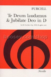 Te Deum Laudamus and Jubilate Deo in D Major (SSATB & Organ)