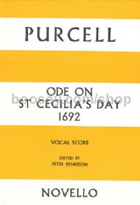 Ode On St Cecilia's Day 1692 (Vocal Score)
