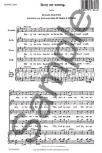 Early One Morning (SATB)