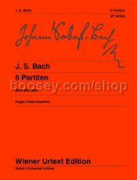 Partitas (6) Bwv 825-830 (piano) (Wiener Urtext Edition)