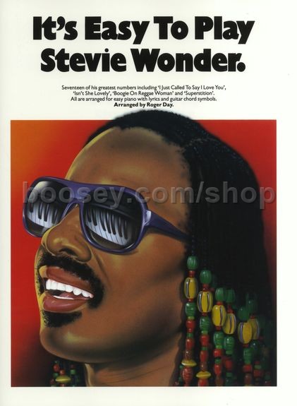Wonder, Stevie - It's Easy to Play Stevie Wonder (Easy Piano with