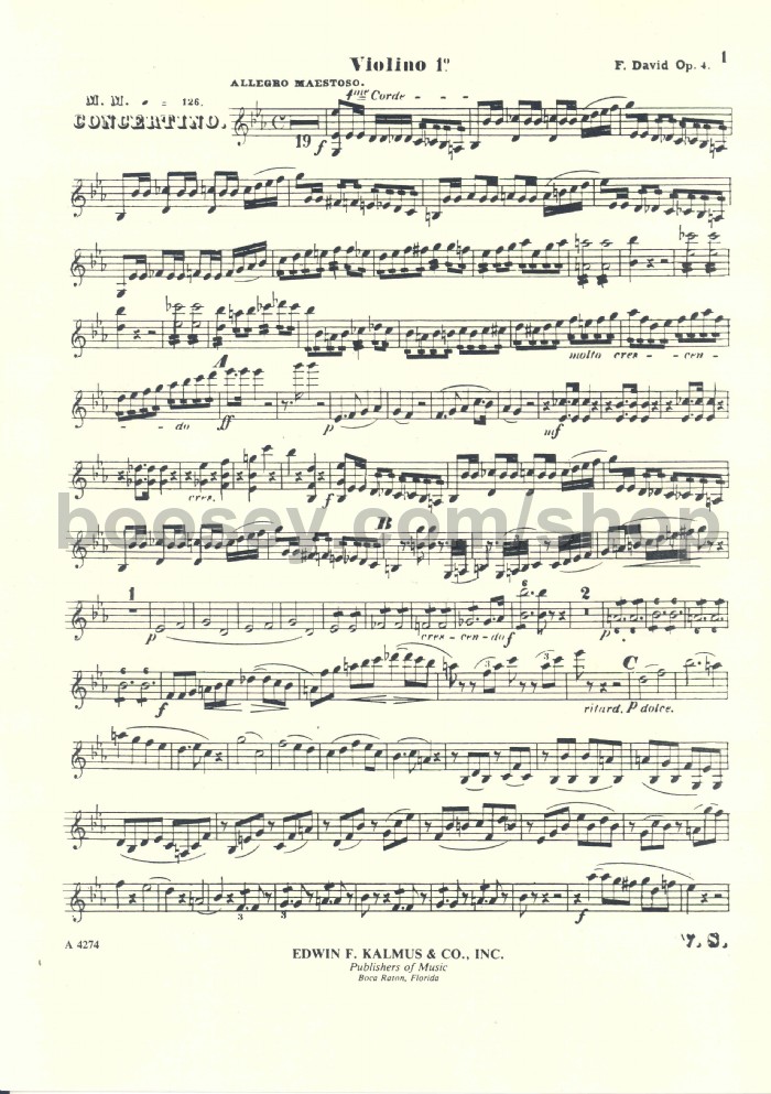 concertino ferdinand david