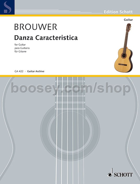 danza caracteristica leo brouwer