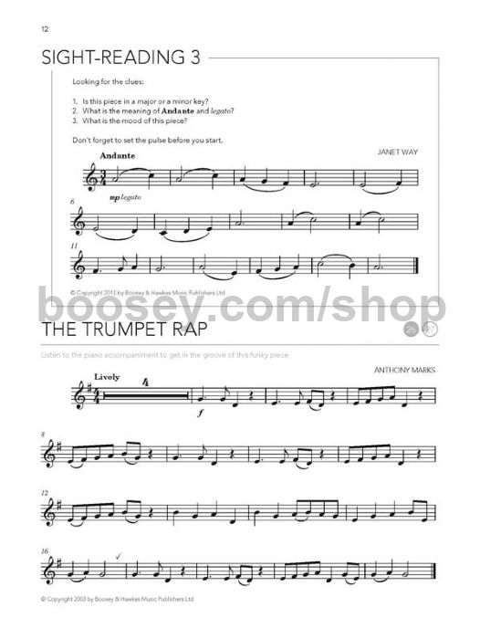 Various Grade by Grade Trumpet Grade 1 (+ CD)