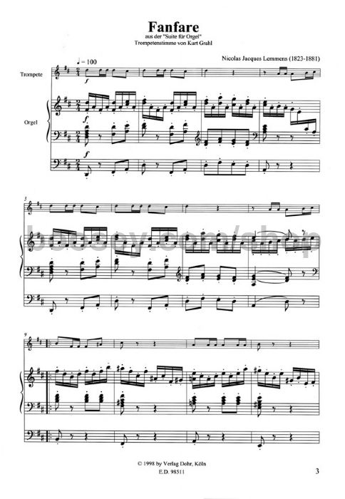 jacques lemmens fanfare