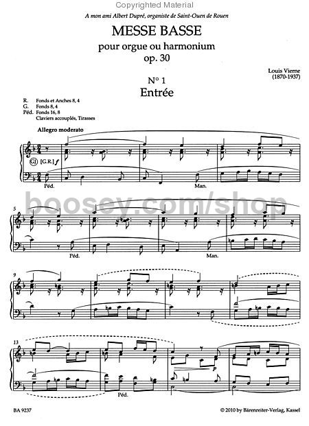 vierne complete organ works package