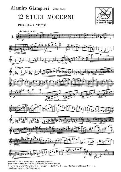 giampieri clarinet
