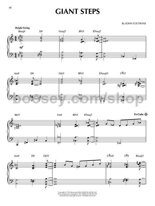 coltrane john john coltrane jazz piano solos john coltrane my favorite things sheet music