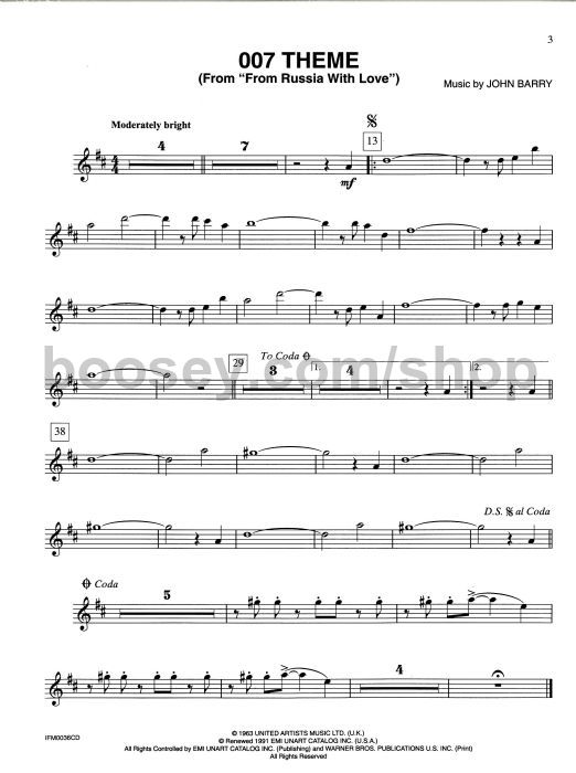 barry john james bond 007 collection alto saxophone book cd james bond theme sheet music