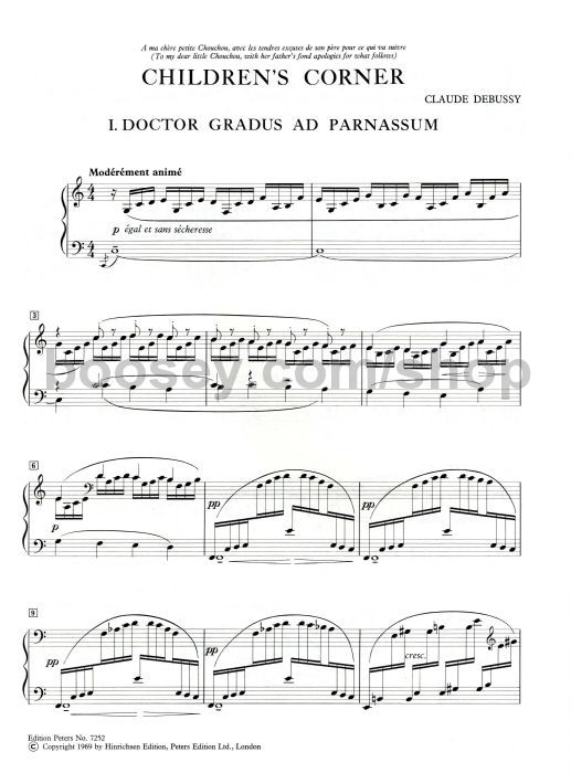 Debussy Children S Corner Golliwogg S Cake Walk Debussy Children S Corner Golliwogg S Cake Walk