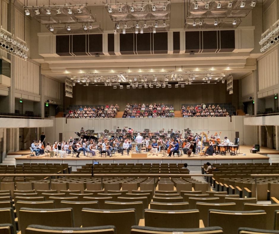 Dress rehearsal of Britten: 'War Requiem' in Hiroshima