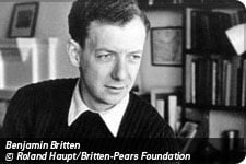 Benjamin Britten © Roland Haupt/Britten-Pears Foundation