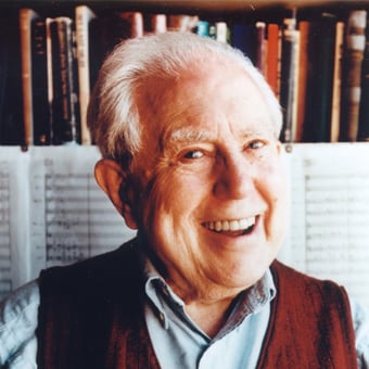 Elliott Carter photo © Meredith Heuer