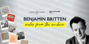 Benjamin Britten: _Notes from the Archive_ video series launched