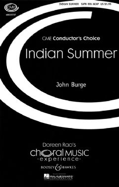 Indian Summer (SATB)