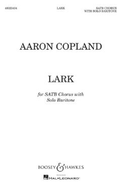 Lark (SATB chorus & Baritone solo)