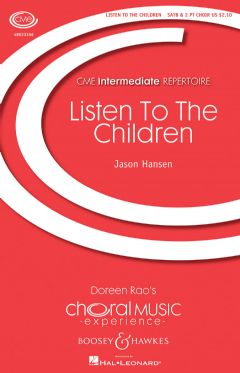 Listen to the Children (2-Part Children's Choir, SATB & Piano)