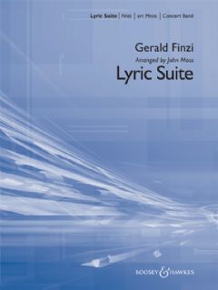 Lyric Suite (Symphonic Band Full score)