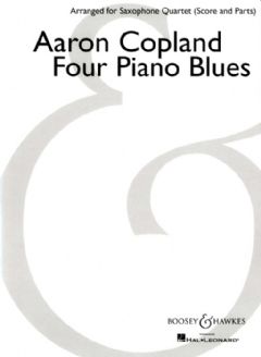 Four Piano Blues (Saxophone Quartet score & parts)