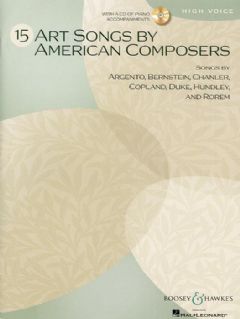 15 Art Songs by American Composers (High Voice & CD)