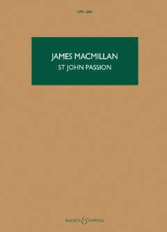 St John Passion (Hawkes Pocket Score - HPS 1604)